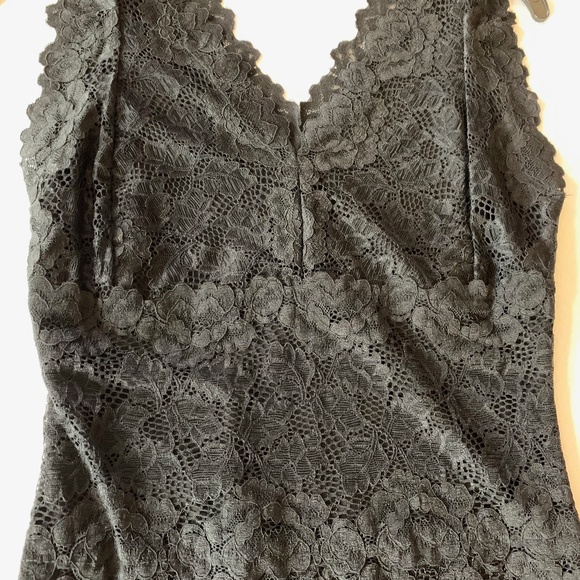 COPY - INC International Concepts Lace Black Sleeveless Top - Picture 5 of 7